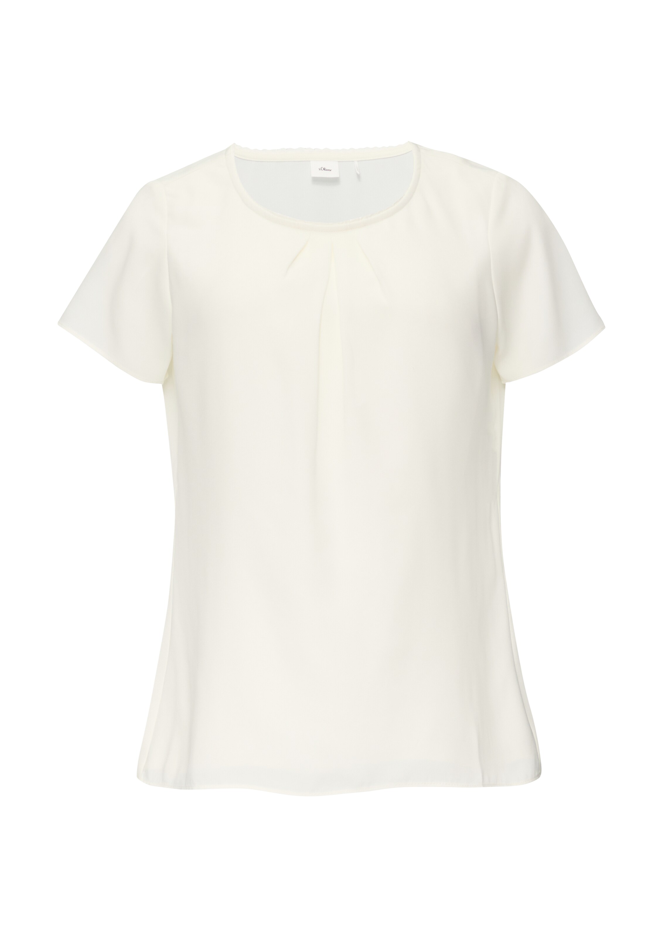 s.Oliver BLACK LABEL Bluse in Beige: Vorderseite