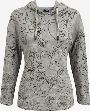 Navigazione Sweatshirt in Grau: Vorderseite