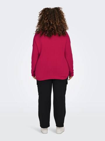 Pull-over 'MARGARETA' ONLY Carmakoma en rouge