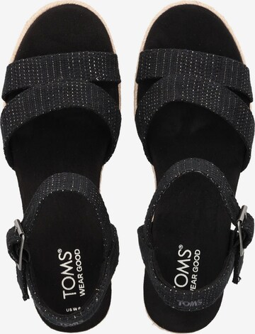 Sandalo 'AUDREY ' di TOMS in nero