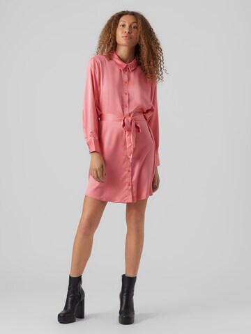 VERO MODA Košilové šaty 'MERLE' – pink