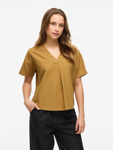VILA Blouse in Brown: front