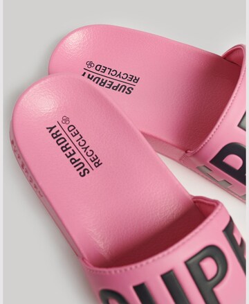 Superdry Beach & Pool Shoes in Pink