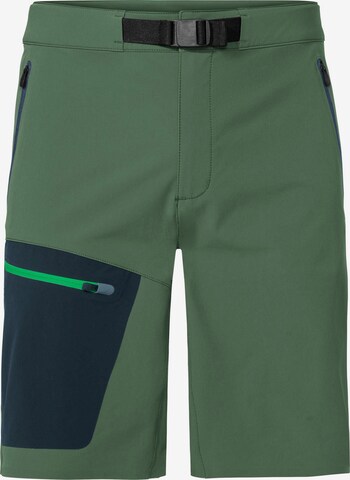 VAUDE Outdoor Pants 'Badile' in Green: front