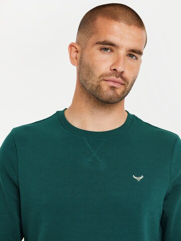Threadbare Sweatshirt 'Satsuma' in Green