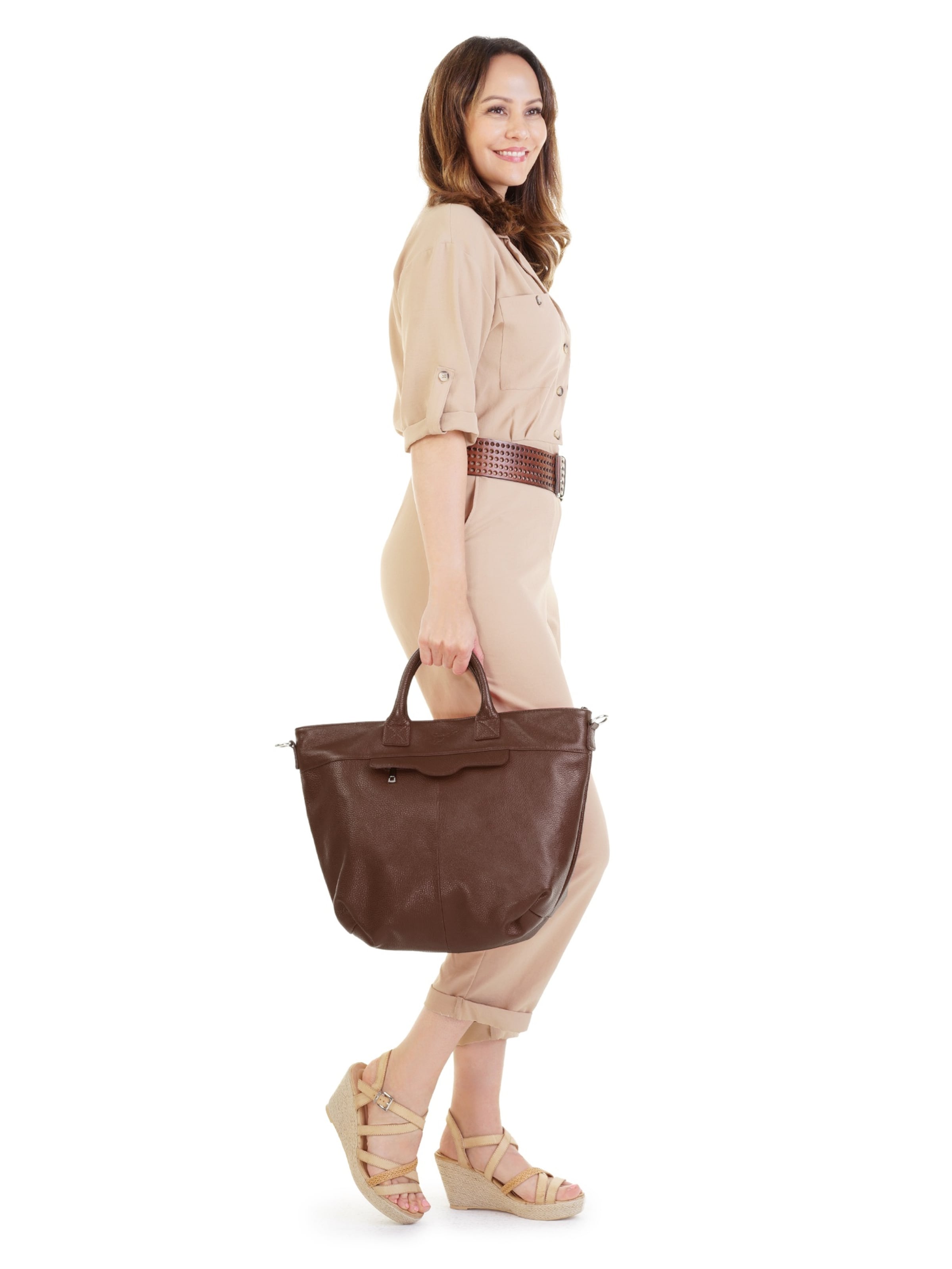Sacs à main Samantha Look en marron