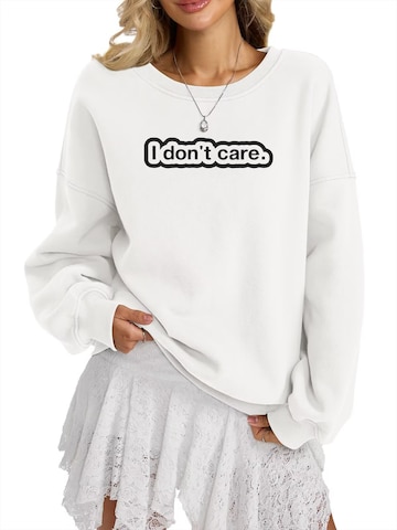 GORHEY Sweatshirt in White: front