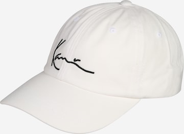 Karl Kani Cap in White: front