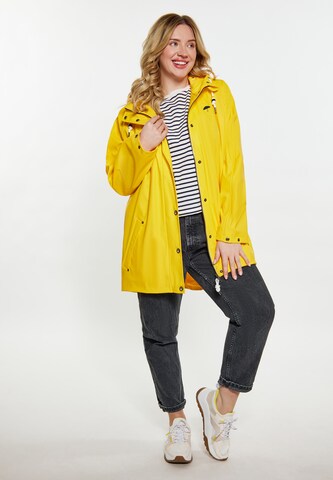 Schmuddelwedda Between-Seasons Coat in Yellow