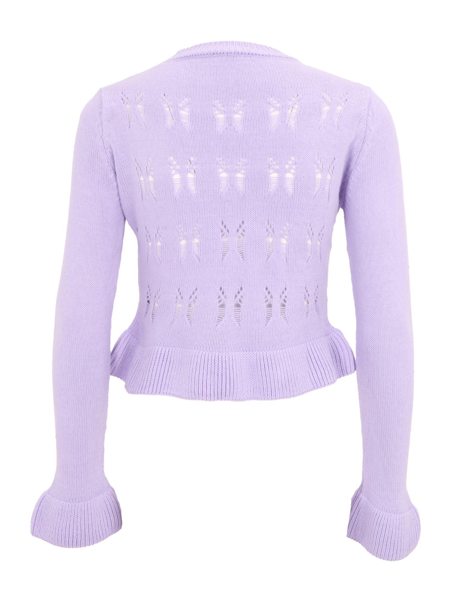 HjmEV Kobiety Trendyol Petite Sweter w kolorze Bladofioletowym 
