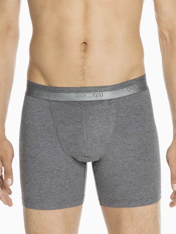 HOM Boxershorts ' Long Boxer Briefs HO1 ' in Grijs: voorkant