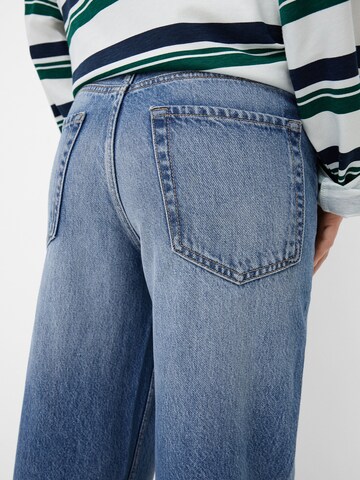 Loosefit Jean Bershka en bleu
