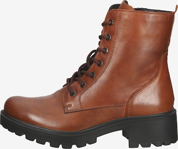 IGI&CO Lace-Up Ankle Boots in Brown