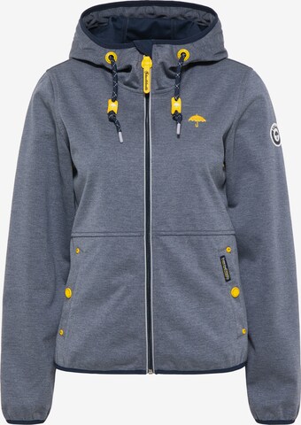 Schmuddelwedda Performance Jacket in Blue: front