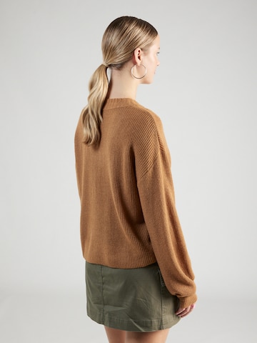 ESPRIT Sweter w kolorze brązowy