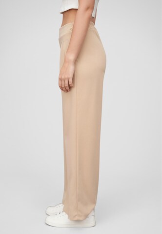 Cloud5ive - Pierna ancha Pantalón plisado en beige