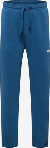 NAPAPIJRI Regular Broek 'M-Box' in Blauw: voorkant