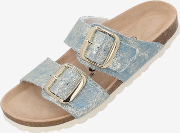 PaladoNatikače s potpeticom 'Samos' - plava boja: prednji dio