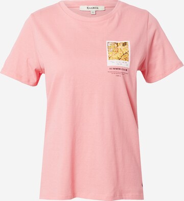 GARCIA Tričko – pink: přední strana