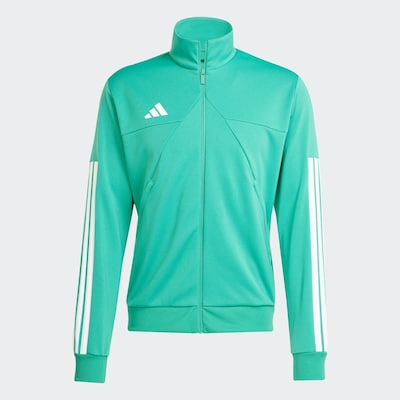 ADIDAS SPORTSWEAR Яке за трениране 'TIRO' в тюркоазен / бяло, Преглед на продукта