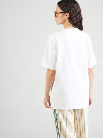 Tricou 'Ess' de la ADIDAS ORIGINALS pe alb