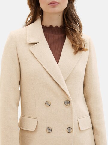 TOM TAILOR DENIM Between-Seasons Coat in Beige