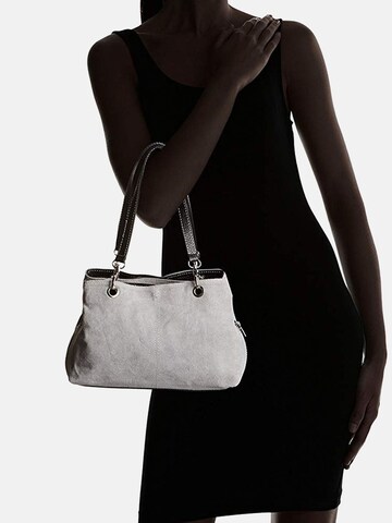 CHICCA BORSE Handtasche in Grau: Vorderseite
