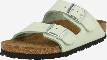 BIRKENSTOCK Muiltjes 'Arizona' in Groen: voorkant