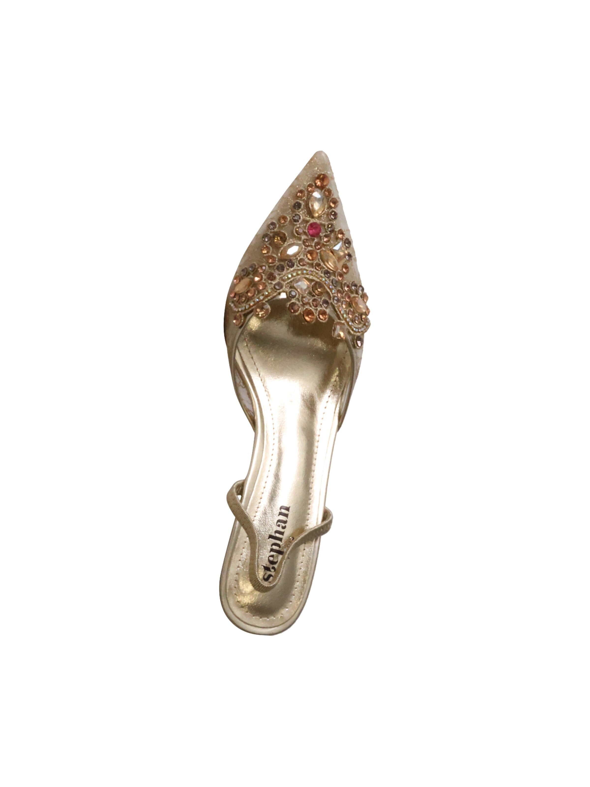 Stephan - Zapatos con plataforma 'Pumps zum Hineinschlüpfen' en oro