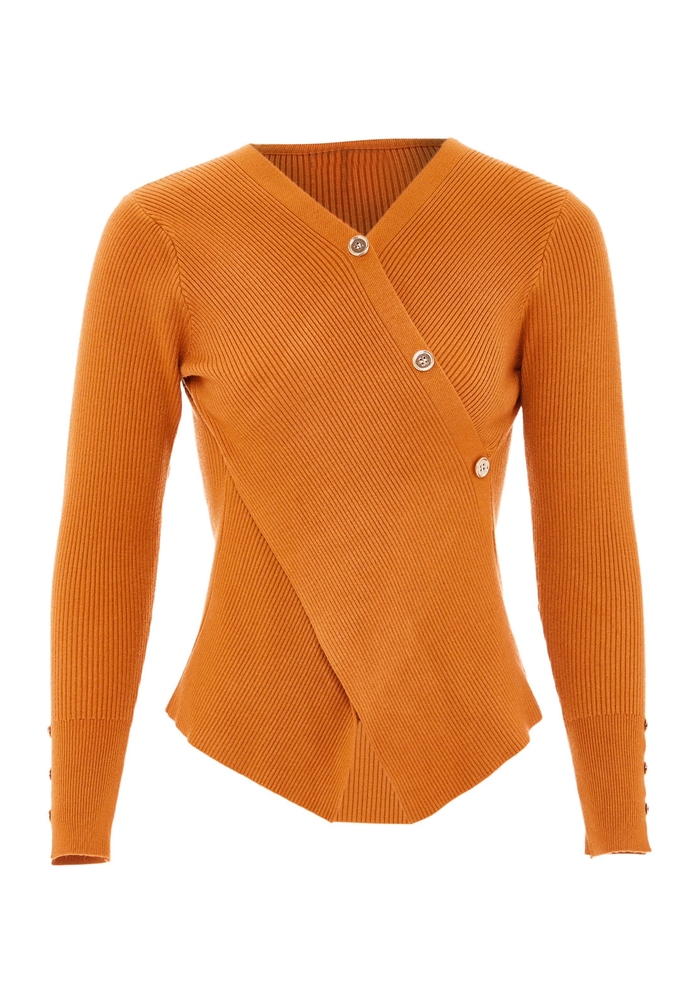 NAEMI Trui in Oranje: voorkant