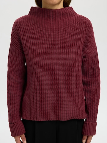 SELECTED - Jersey talla grande en rojo