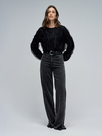 Chemisier Salsa Jeans en noir