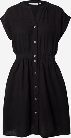 MSCH COPENHAGEN Košilové šaty 'Karima' – černá: přední strana