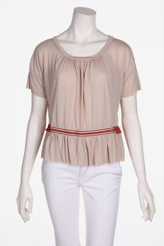 Gold Case Top & Shirt in L in Beige: front