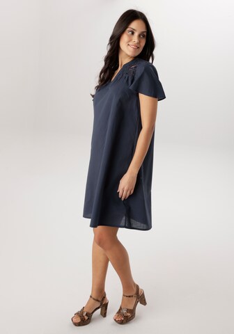 Aniston SELECTED Sommerkleid in Blau