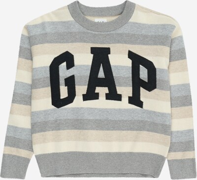 GAP Pull-over en beige / gris chiné / noir, Vue avec produit