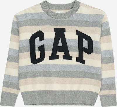 GAP Pullover in beige / graumeliert / schwarz, Produktansicht