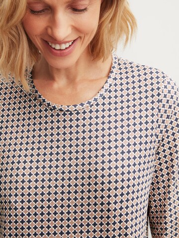 Camicia da notte 'Blooming Nights' di CALIDA in grigio