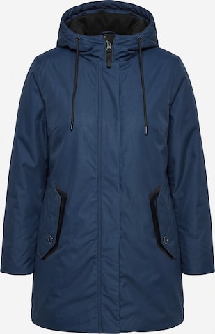 Ulla Popken Jacke in Blau: Vorderseite