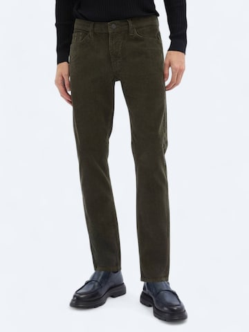KİP Slimfit Broek in Groen