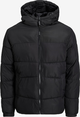 JACK & JONES Winterjas 'Chili' in Zwart: voorkant