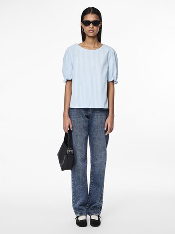 PIECES Blouse 'PCPenny' in Blue