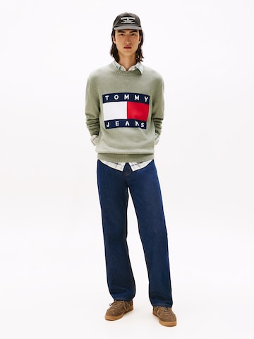 Tommy Jeans Свитер в Зеленый