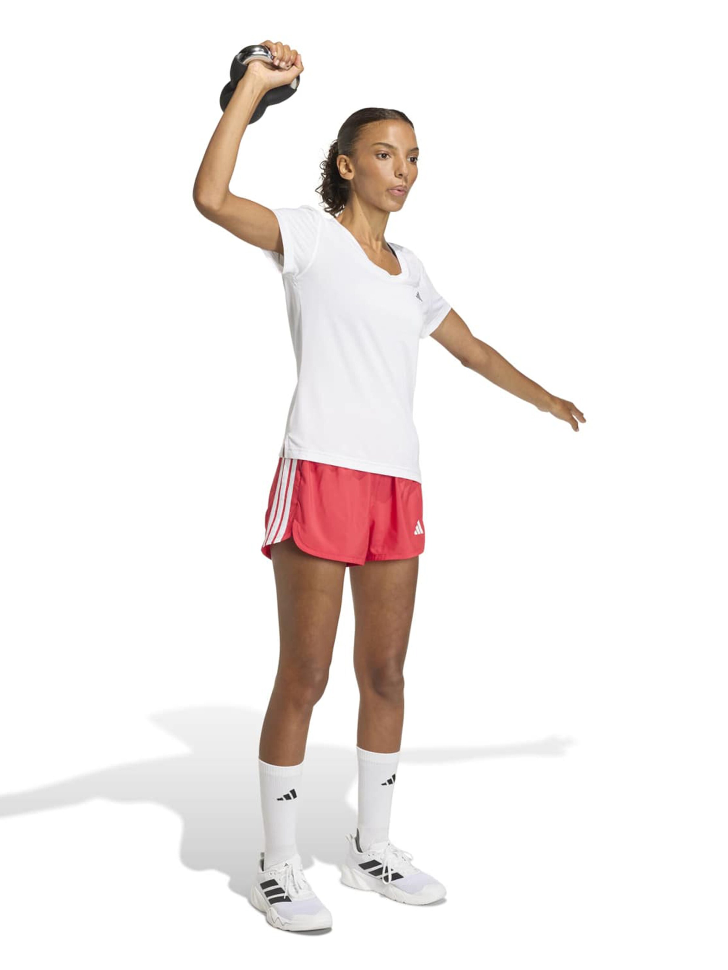 ADIDAS PERFORMANCE Regular Sports trousers 'PACER' in Red