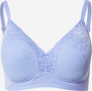 TRIUMPH Bra in Purple: front