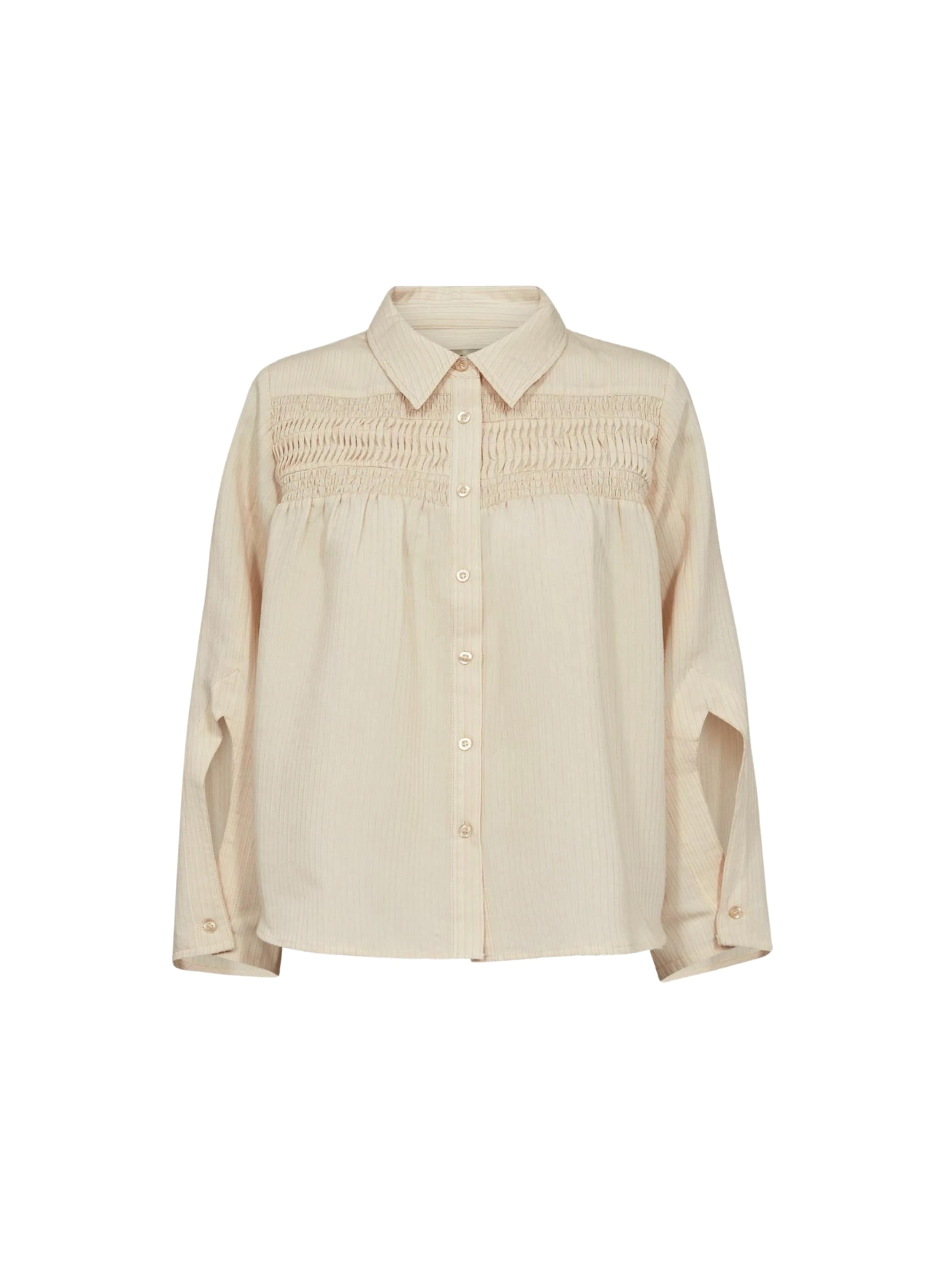 Maglietta &#x27;Cassandra&#x27; di Pieszak in beige: frontale