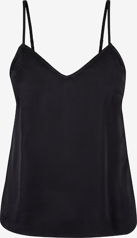 Urban Classics Blouse in Zwart: voorkant