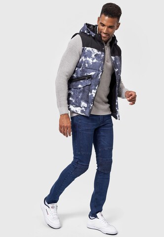 INDICODE JEANS Bodywarmer ' Simmons ' in Blauw