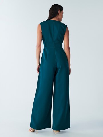 Tuta jumpsuit 'Romance' di BWLDR in verde: dietro