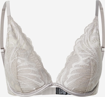 Calvin Klein Underwear Push-up BH in Grau: predná strana